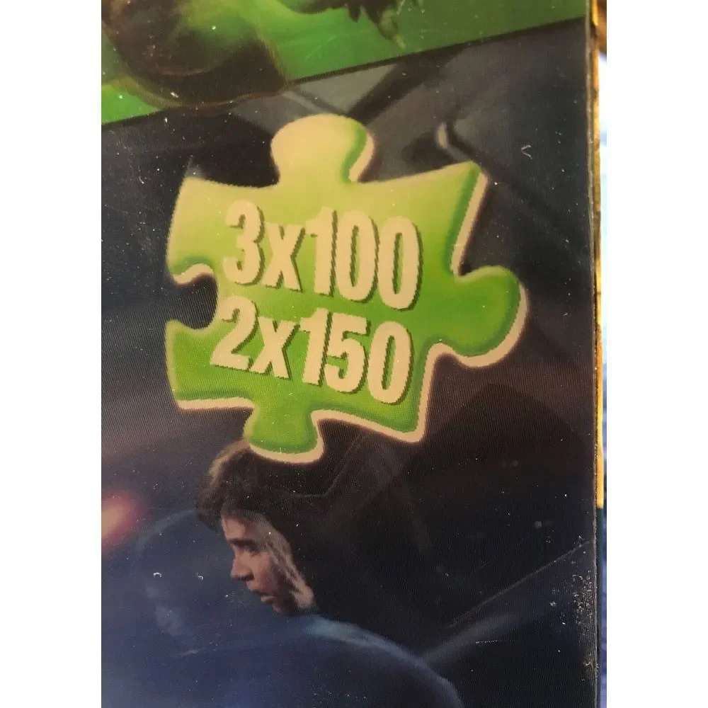 Star Wars 3D 5 pack sealed not opened vintage Jigsaw puzzle pack by Cardinal NEW